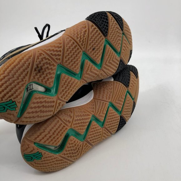 Nike Black & Blue Kyrie 4 Athletic Sneakers | Basketball main image 4